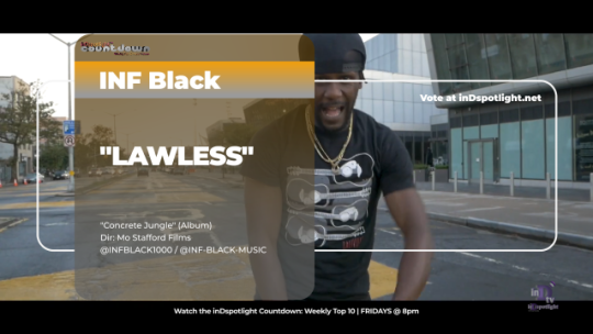 inDtv® Countdown Music Video | INF Black - LAWLESS