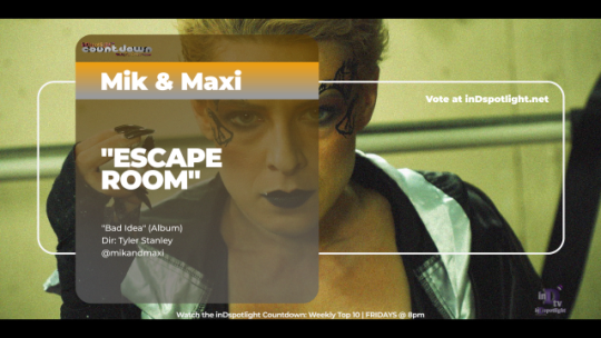 inDtv® Countdown Music Video | Mik & Maxi - ESCAPE ROOM